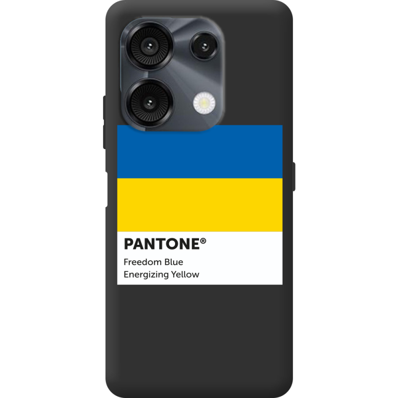 Прозрачный чехол BoxFace Umidigi G9 5G Pantone вільний синій