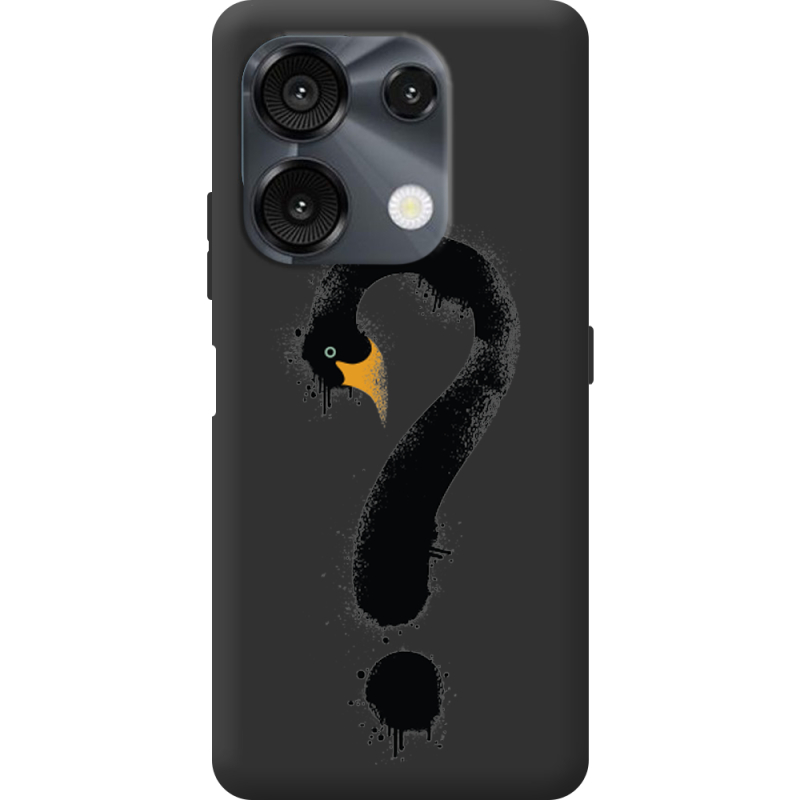 Прозрачный чехол BoxFace Umidigi G9 5G Swan question