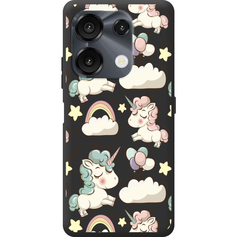 Прозрачный чехол BoxFace Umidigi G9 5G Unicorns