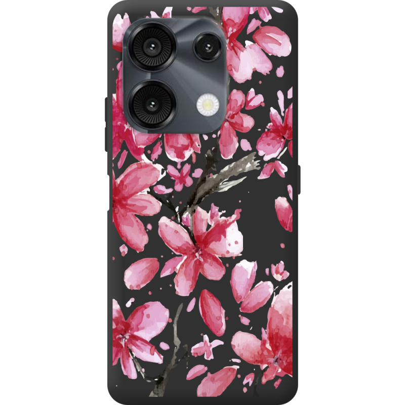 Прозрачный чехол BoxFace Umidigi G9 5G Pink Magnolia