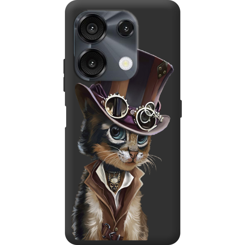 Прозрачный чехол BoxFace Umidigi G9 5G Steampunk Cat