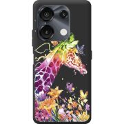 Прозрачный чехол BoxFace Umidigi G9 5G Colorful Giraffe
