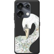 Прозрачный чехол BoxFace Umidigi G9 5G Swan