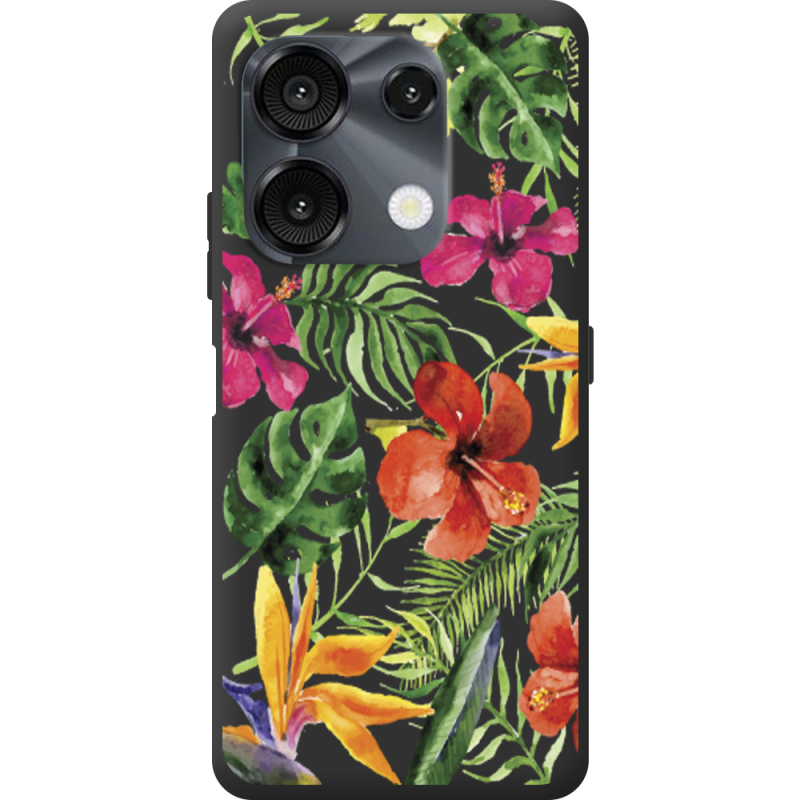 Прозрачный чехол BoxFace Umidigi G9 5G Tropical Flowers