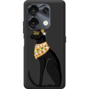 Чехол со стразами Umidigi G9 5G Egipet Cat