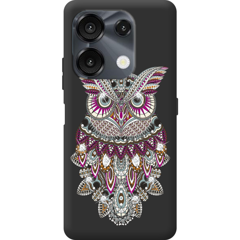 Чехол со стразами Umidigi G9 5G Owl