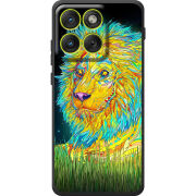 Чохол BoxFace Moto Edge 70 Moonlight Lion