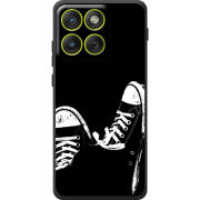 Чохол BoxFace Moto Edge 70 Black Sneakers