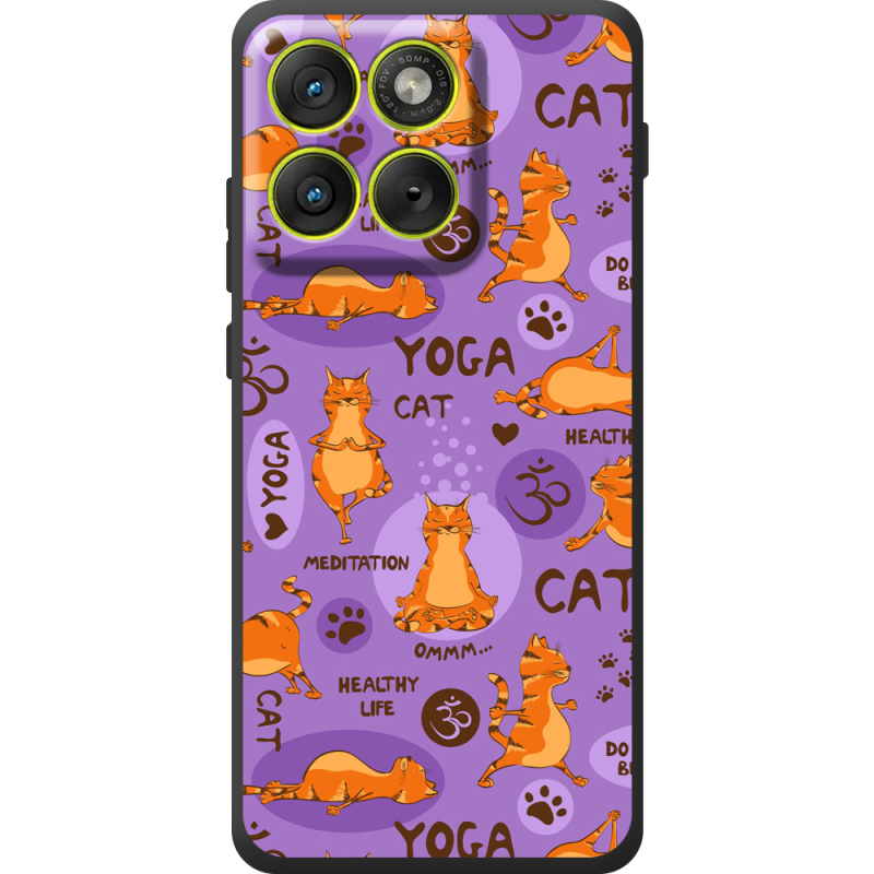 Чохол BoxFace Moto Edge 70 Yoga Cat