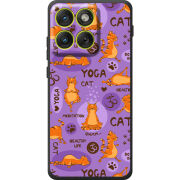 Чохол BoxFace Moto Edge 70 Yoga Cat