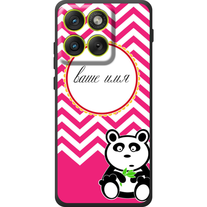 Чохол BoxFace Moto Edge 70 Именной Panda