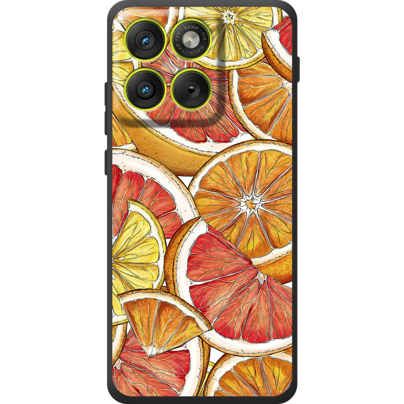 Чохол BoxFace Moto Edge 70 Citrus Pattern