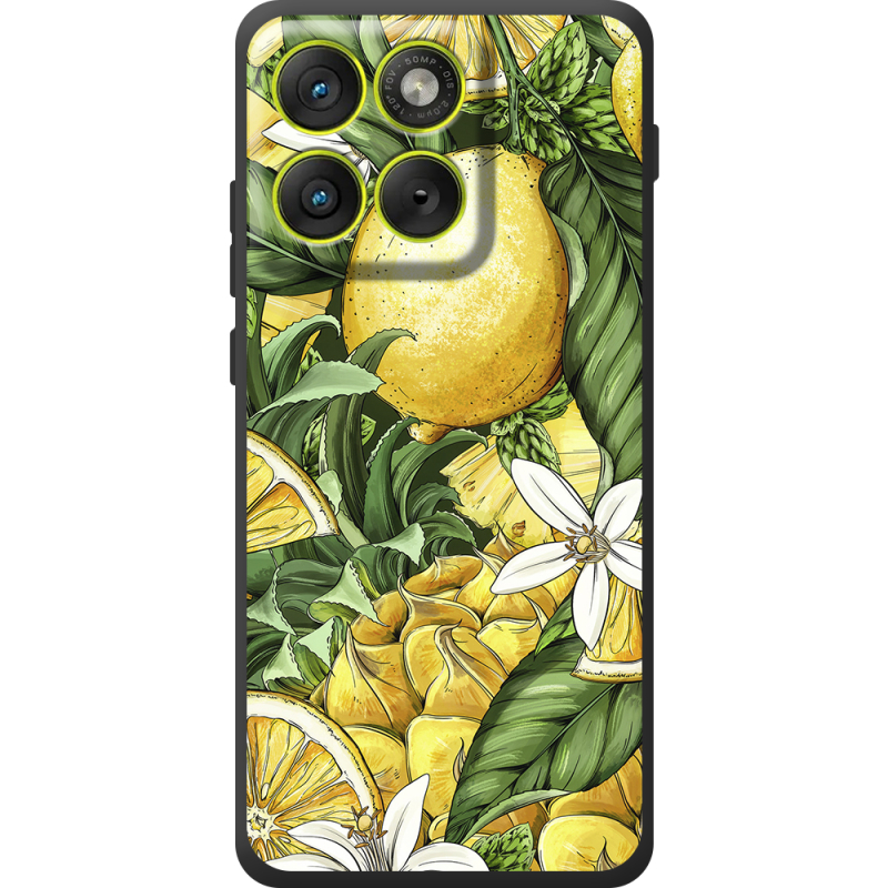Чохол BoxFace Moto Edge 70 Lemon Pattern