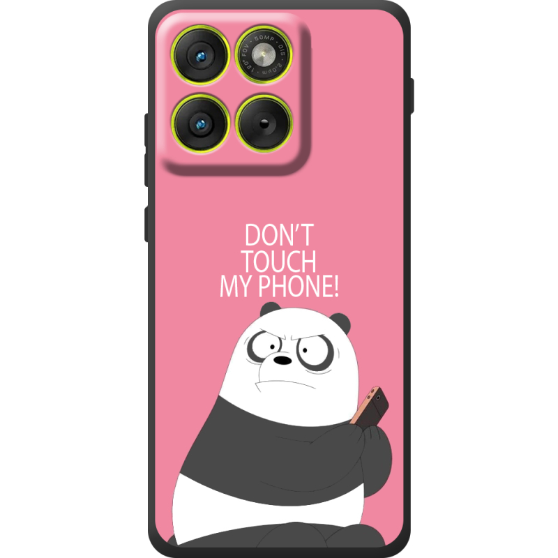 Чохол BoxFace Moto Edge 70 Dont Touch My Phone Panda