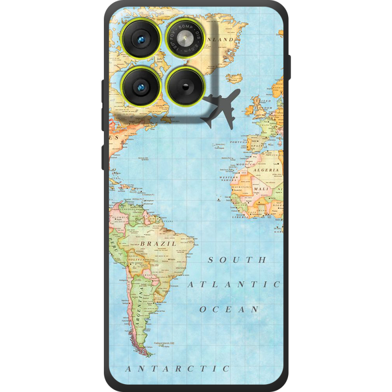 Чохол BoxFace Moto Edge 70 Карта