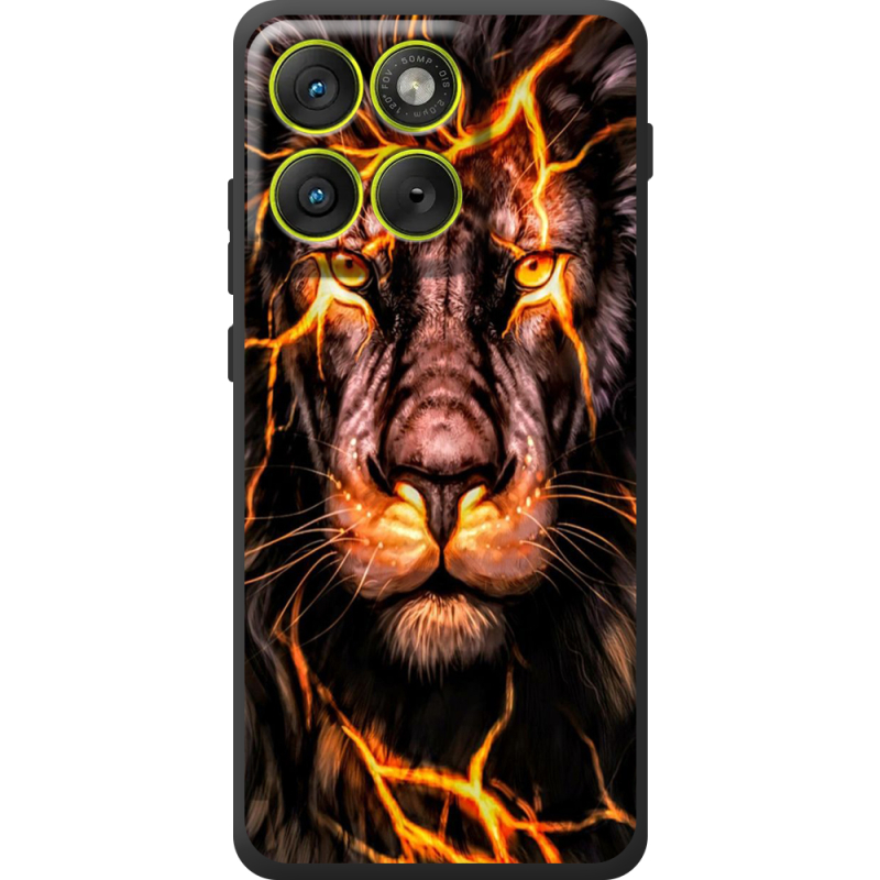 Чохол BoxFace Moto Edge 70 Fire Lion