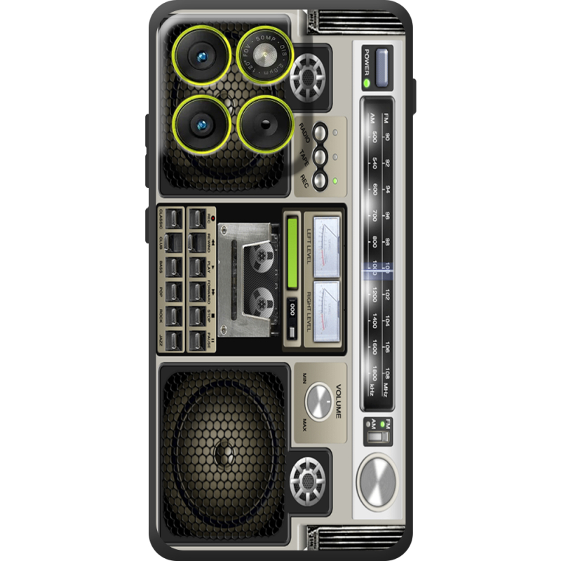 Чохол BoxFace Moto Edge 70 Old Boombox