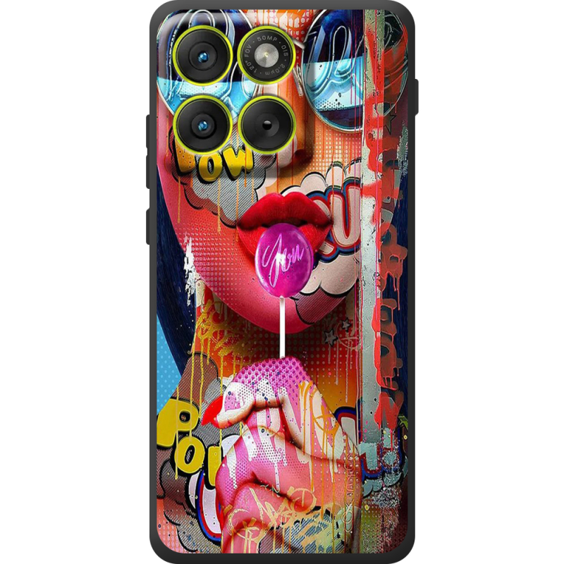 Чохол BoxFace Moto Edge 70 Colorful Girl