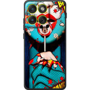 Чохол BoxFace Moto Edge 70 Girl Pop Art