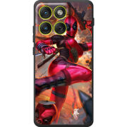 Чохол BoxFace Moto Edge 70 Woman Deadpool