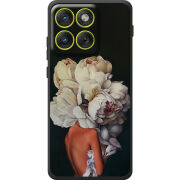 Чохол BoxFace Moto Edge 70 Exquisite White Flowers