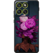 Чохол BoxFace Moto Edge 70 Exquisite Purple Flowers