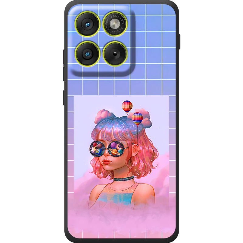 Чохол BoxFace Moto Edge 70 Girl in the Clouds