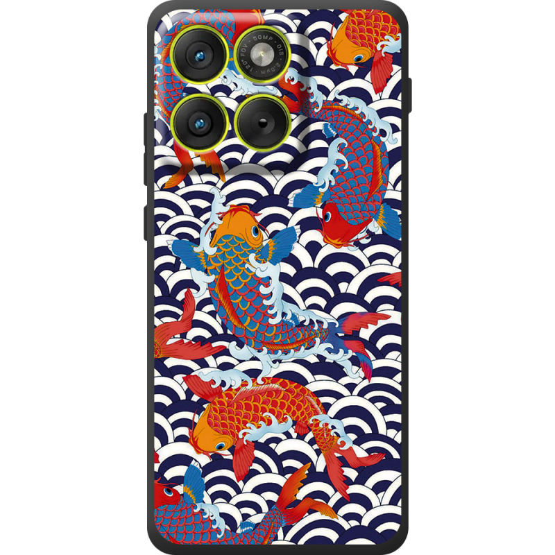 Чохол BoxFace Moto Edge 70 Koi Fish