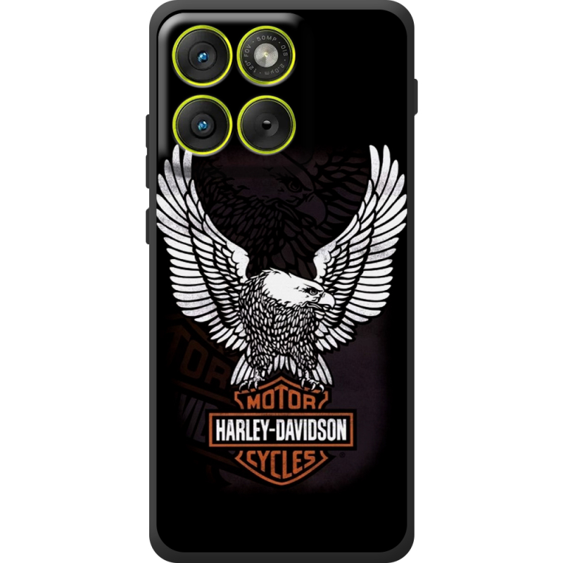 Чохол BoxFace Moto Edge 70 Harley Davidson and eagle