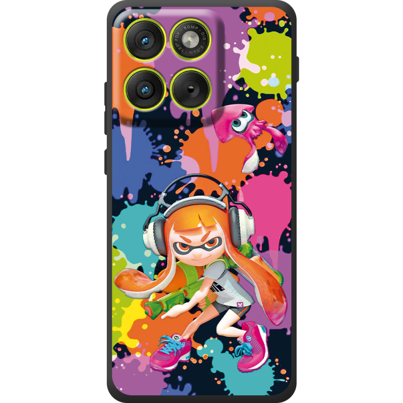 Чохол BoxFace Moto Edge 70 Splatoon Inklings