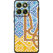 Чохол BoxFace Moto Edge 70 Тризуб Вишивка