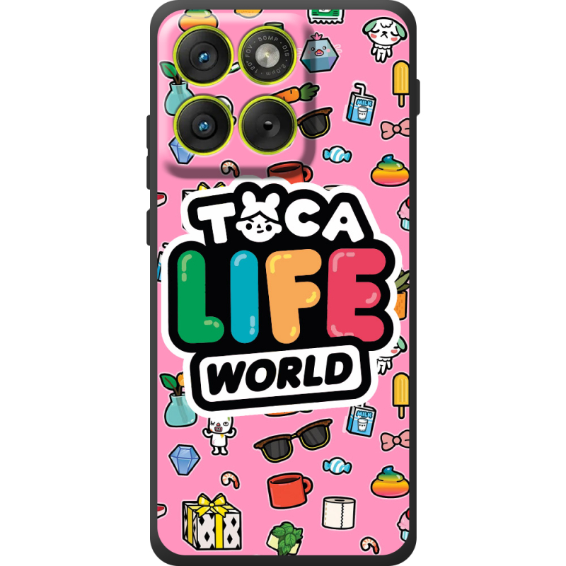 Чохол BoxFace Moto Edge 70 Toca Boca Life World