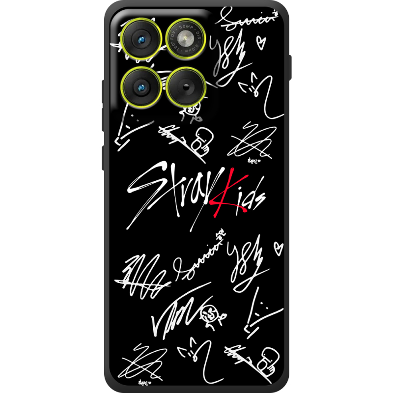 Чохол BoxFace Moto Edge 70 Stray Kids автограф