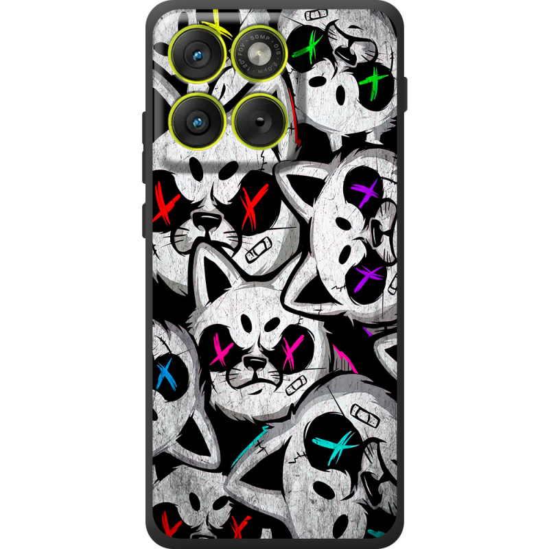 Чохол BoxFace Moto Edge 70 Monster meow