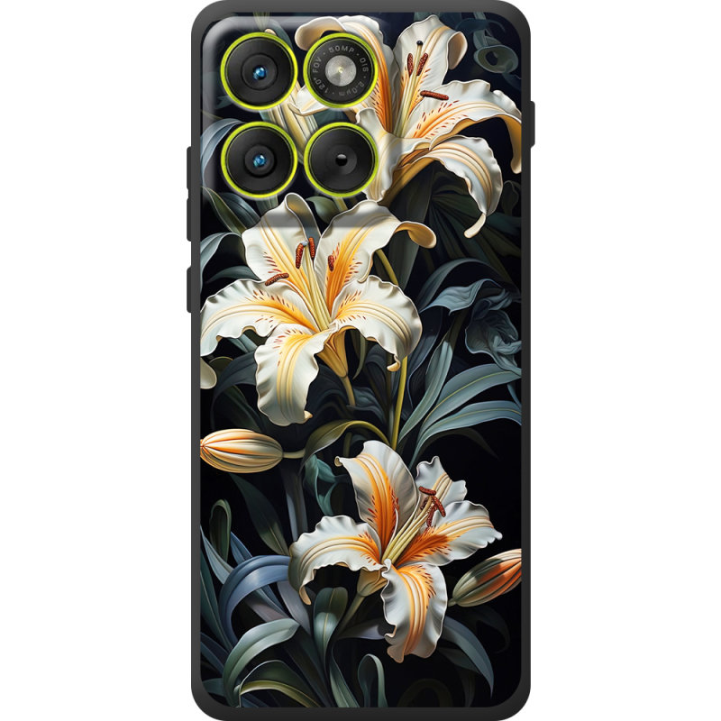 Чохол BoxFace Moto Edge 70 Сяйво цвіту ночі