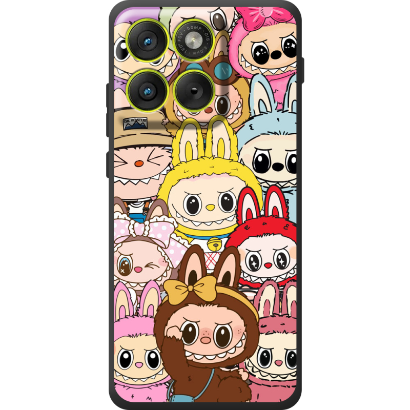 Чохол BoxFace Moto Edge 70 Labubu