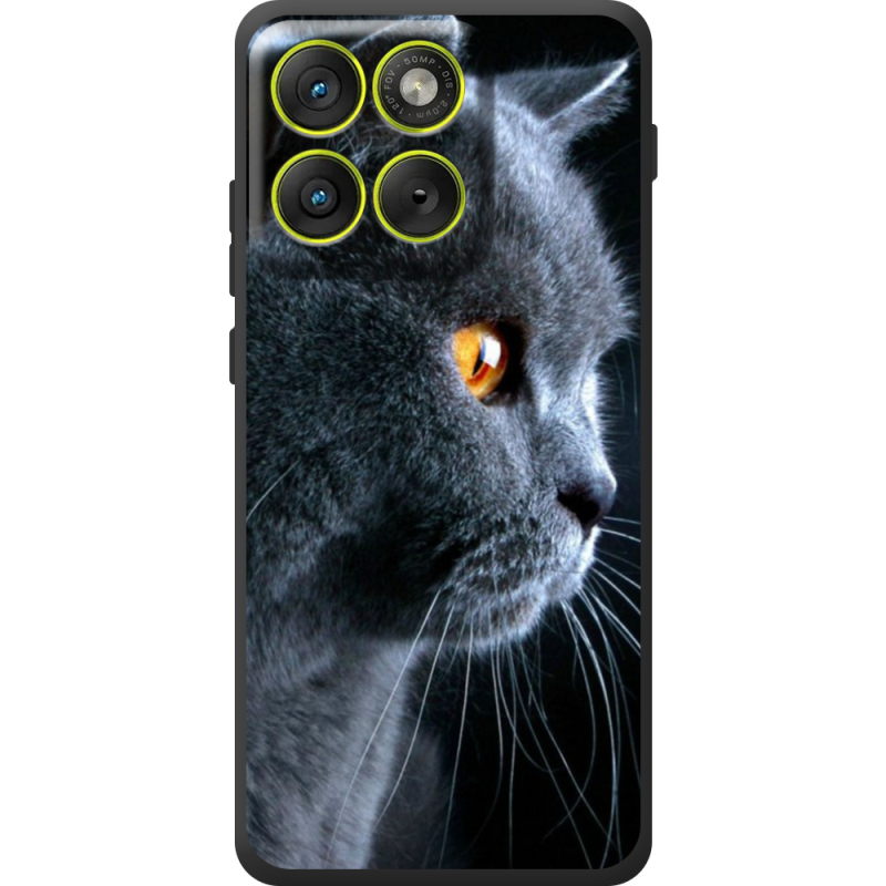 Чохол BoxFace Moto Edge 70 English cat