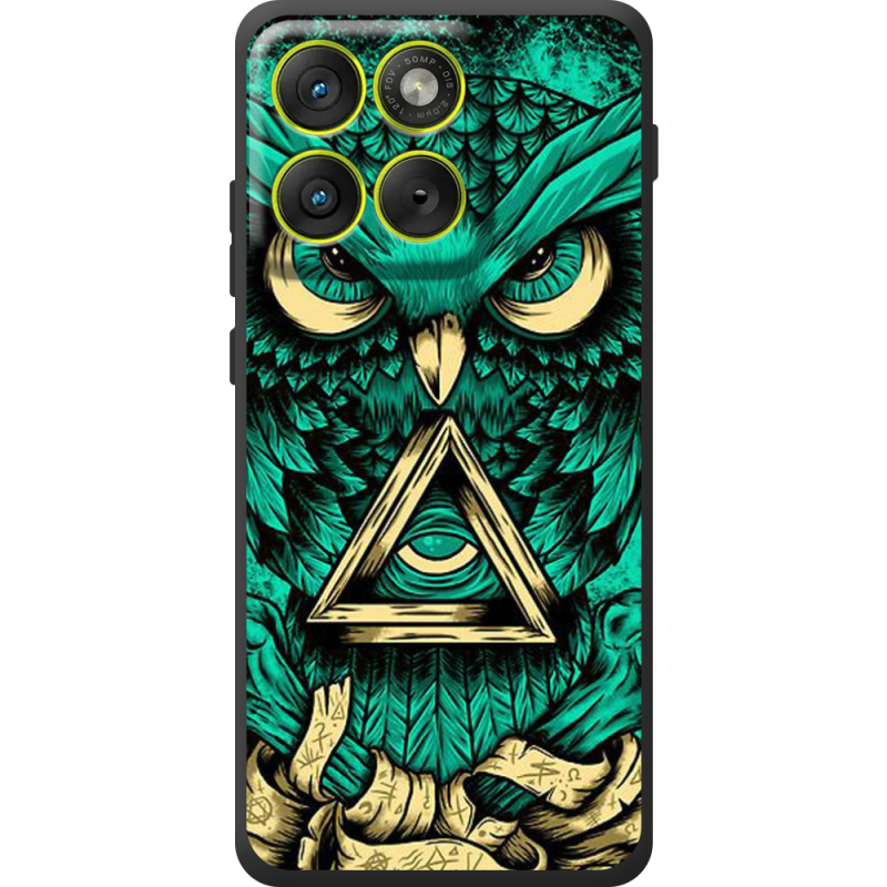 Чохол BoxFace Moto Edge 70 Masonic Owl