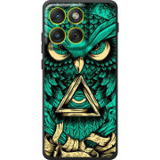 Чохол BoxFace Moto Edge 70 Masonic Owl