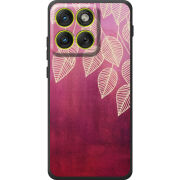 Чохол BoxFace Moto Edge 70 Gold Leaves