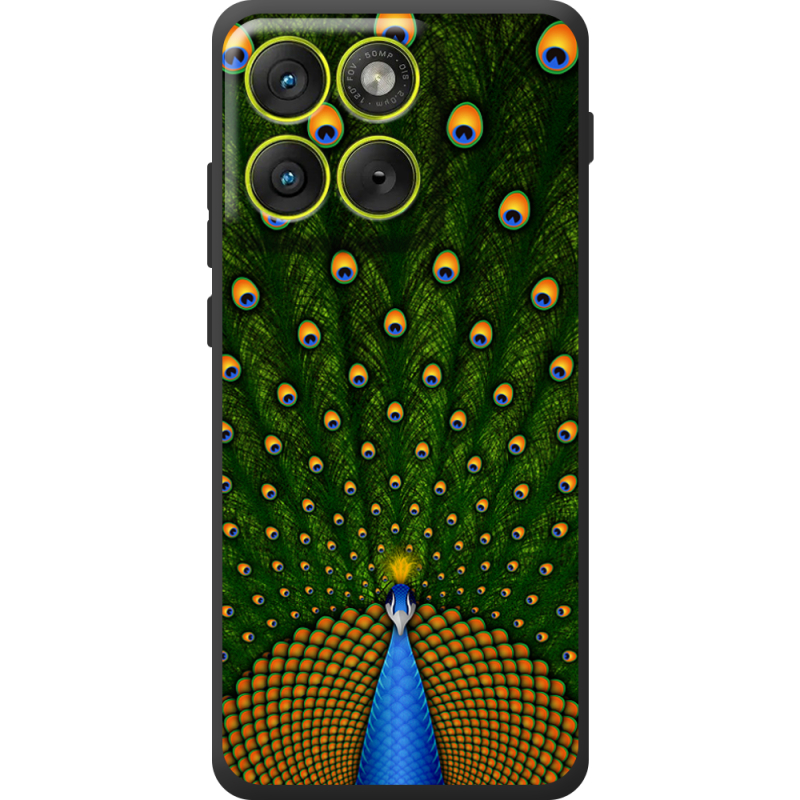 Чохол BoxFace Moto Edge 70 Peacocks Tail