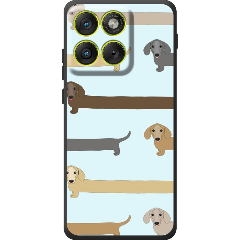 Чохол BoxFace Moto Edge 70 Dachshund