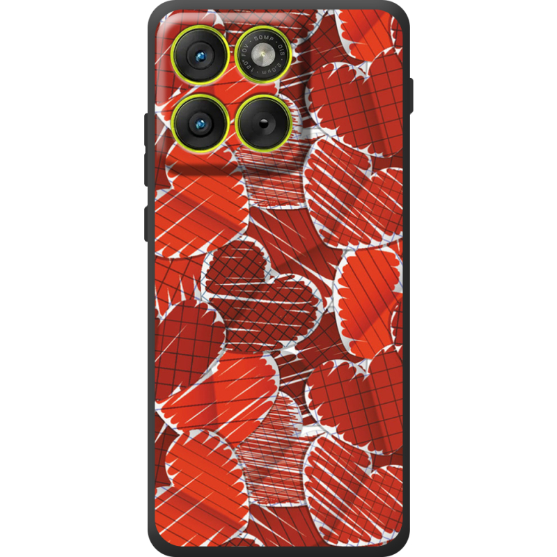 Чохол BoxFace Moto Edge 70 Heart Strings