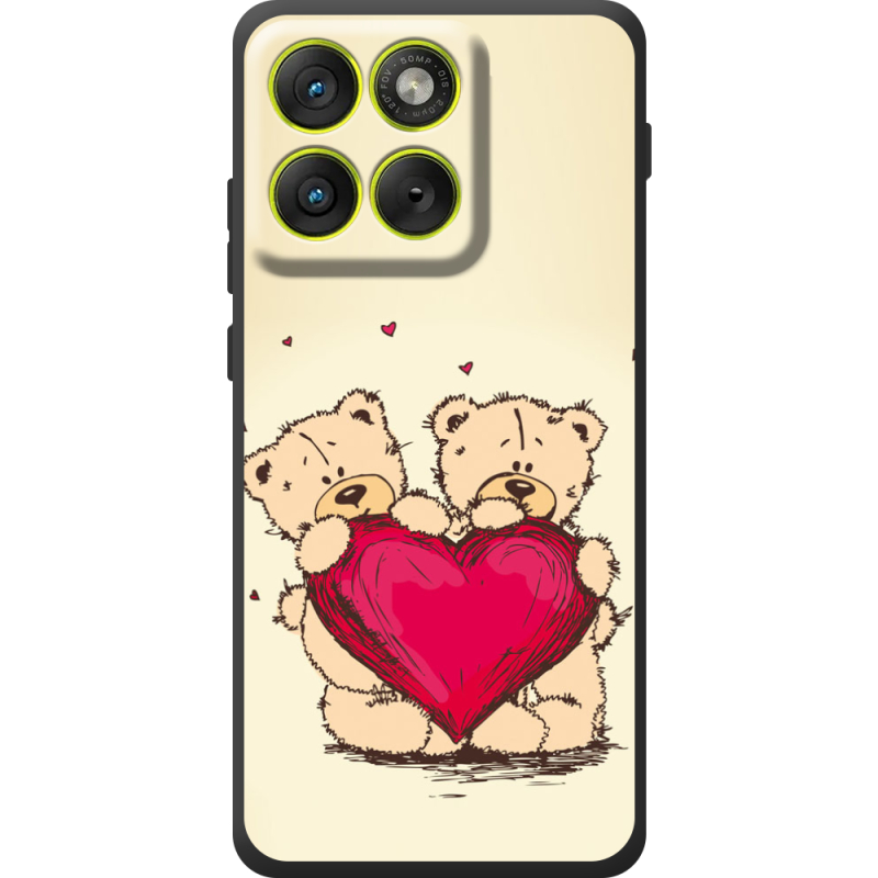 Чохол BoxFace Moto Edge 70 Teddy Bear Love