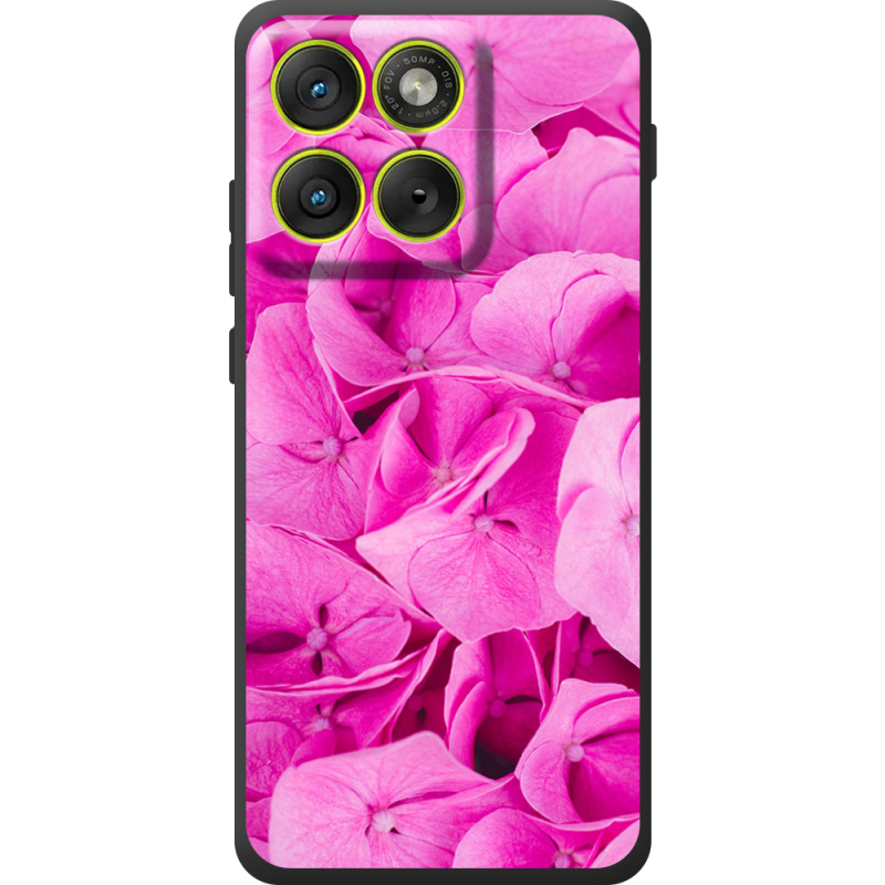 Чохол BoxFace Moto Edge 70 Pink Flowers