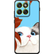 Чохол BoxFace Moto Edge 70 Wondering Cat