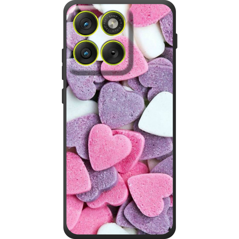 Чохол BoxFace Moto Edge 70 Сердечки