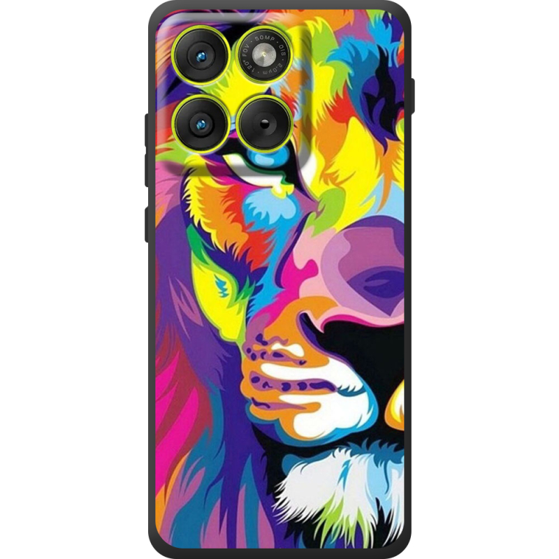 Чохол BoxFace Moto Edge 70 Frilly Lion