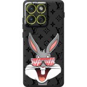Чорний чохол BoxFace Moto Edge 70 looney bunny