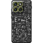 Чорний чохол BoxFace Moto Edge 70 E=mc2